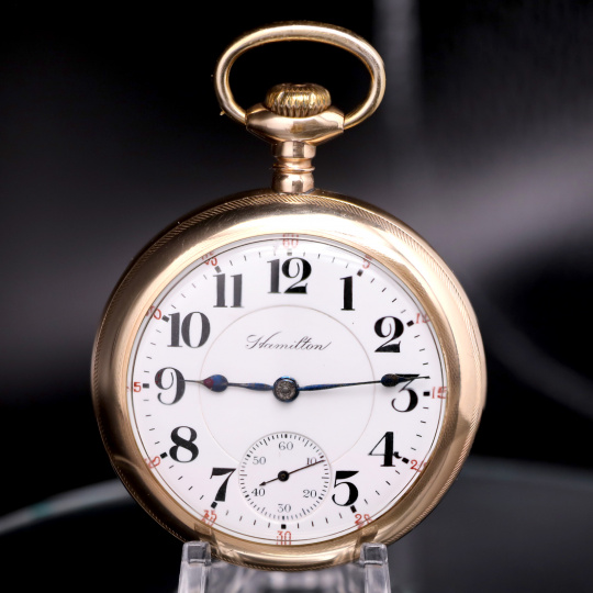 Railroad 21 Jewel Hamilton 940 Railroad Pocket Watch ashlandwatches